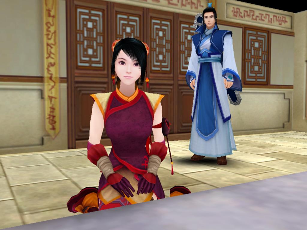很少看到韩菱纱正面的面孔