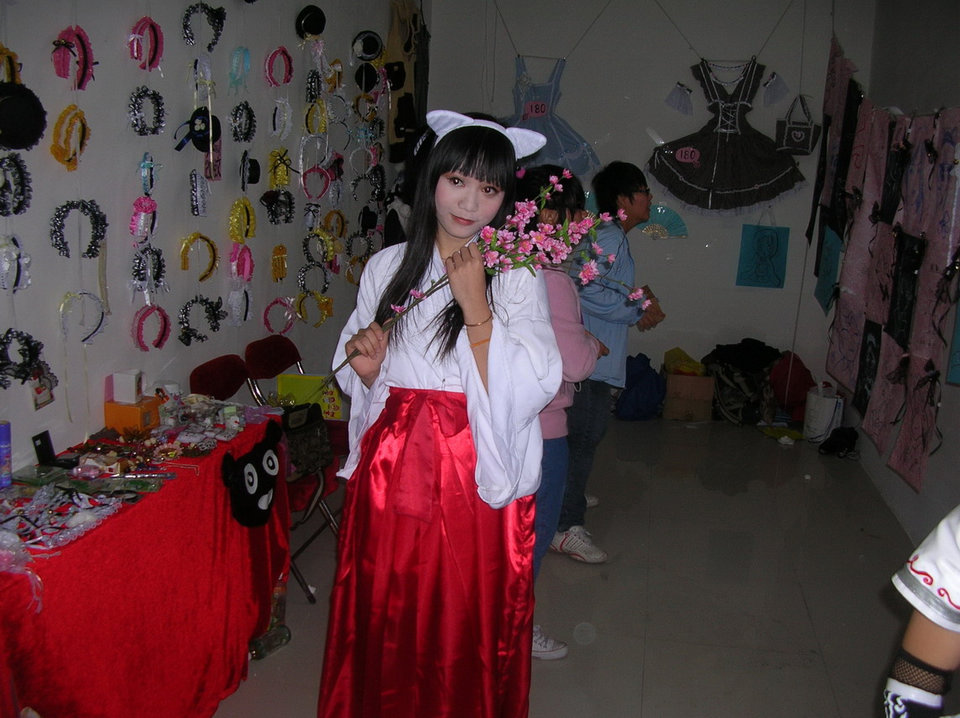oh巫女装！