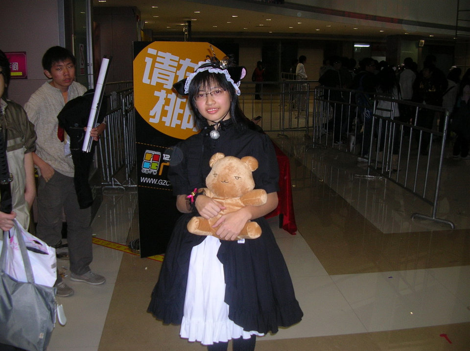 到处都是女仆